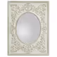 Lustro PU284A 90x120 - przecierany biały