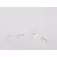 Lampa wisząca POPO FLAT 4 - biały
