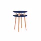 Stolik kawowy UFO 45x61 cm - granatowy