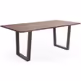Stół drewniany CALABRIA z blatem 2.5 cm - orzech