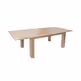 Stół rozkładany drewniany VERONA 160/240x90 - mango naturalne