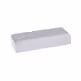 Nóżka prostokątna K160 - chrom mat / wys. 2 cm