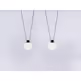 Lampa wisząca COBEN HANGMAN GLASS 2 - czarny