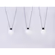 Lampa wisząca COBEN HANGMAN GLASS 3 - czarny