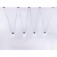 Lampa wisząca COBEN HANGMAN GLASS 4 - czarny