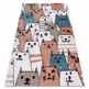 Dywan CAT TEAM - różowy