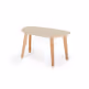 Stolik kawowy ENDOCARP 68x41x40 cm - kawowy