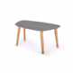 Stolik kawowy ENDOCARP 80x48x40 cm - ciemnoszary
