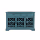 Komoda trzydrzwiowa AVOLA ANTIQUE BLUE 3D/2S - ciemnoniebieski