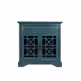 Komoda dwudrzwiowa AVOLA ANTIQUE BLUE 2D/1S - ciemnoniebieski