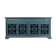 Komoda czterodrzwiowa AVOLA ANTIQUE BLUE 4D/2S - ciemnoniebieski