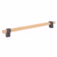 Uchwyt Z324 - drewno, grafit strukturalny / rozstaw 256 mm
