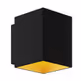 Kinkiet SOLA WL SQUARE 91063-N - czarny/złoty