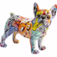 Figurka dekoracyjna GRAFITTI DOG - multikolor