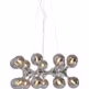 Lampa wisząca ATOMIC 74 - dymiony/srebrny