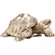 Figurka dekoracyjna TURTLE SMALL - złoty