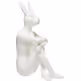 Figurka dekoracyjna GANGSTER RABBIT - biały