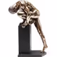 Figurka dekoracyjna NUDE MAN STAND - złoty/czarny