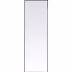 Lustro wiszące BELLA 30x130 - czarny
