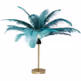 Lampa stołowa FEATHER PALM - zielony/złoty
