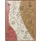 Obraz FACCIA ARTE TRI COLORE 90x120