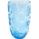 Szklanka ICE FLOWERS - niebieski