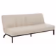 Rozkładana sofa 3-osobowa CAIX - beżowy/czarny