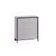Komoda z szufladami GRIS GS-03 - szary/czarny