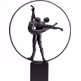 Figurka dekoracyjna DANCERS CIRCLE 45 - czarny