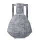Wazon ceramiczny RANE 20x15 - szary