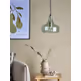 Lampa wisząca szklana YUSER - zielony/złoty