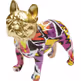 Figurka dekoracyjna GRAFFITI DOG 15 cm - wielokolorowy