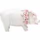 Figurka dekoracyjna HAWAII PIG 11 cm - biały