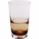 Szklanka MIMI AMBER 14 cm - transparentny/brązowy