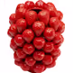 Wazon STRAWBERRIES 30 cm - czerwony