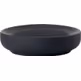 Mydelniczka porcelanowa czarna Ø12x3 cm