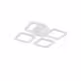 Lampa sufitowa STELLAR MS232040R-WH - biały/chrom