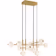 Lampa wisząca GALATEA DU31350/63W - złoty