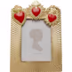 Ramka na zdjęcia FLAMING HEART TRE 13x18 - złoty