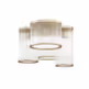Lampa sufitowa poczwórna SERGIO C0528-04K-V6AC - złoty