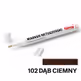 Pisak marker retuszerski do naprawy mebli Dąb ciemny 12 ml Folmag