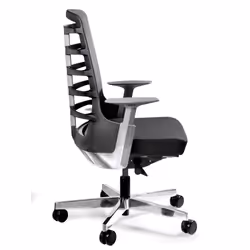 Fotel SPINELLY M - czarne oparcie