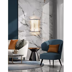 Kinkiet ATLANTA WALL 2 - aluminium