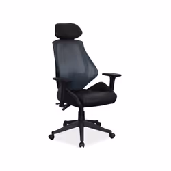Fotel obrotowy Q-406 - czarny