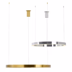 Lampa wisząca RING 100 LED - złoty