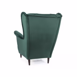 Fotel LADY Velvet - zielony Bluvel 78