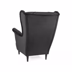 Fotel LADY Velvet - czarny Bluvel 19