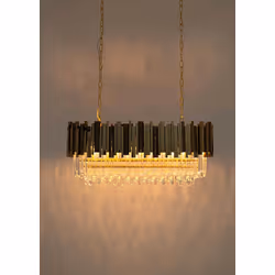 Lampa wisząca IMPERIAL LONG SILVER 90 - srebrny