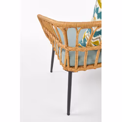 Sofa GARDENA 2S - naturalny/popielaty