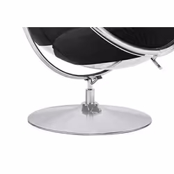 Fotel BUBBLE STAND 2 - czarna wełna